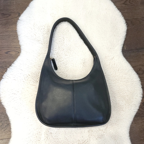 Vintage Coach Ergo Zip Hobo Cresent Shoulder Bag 9025 Costa Rica - Picture 8 of 8